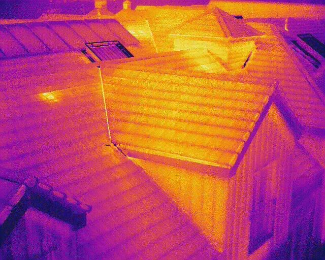 Thermal Imaging Roof Survey Image Northampton